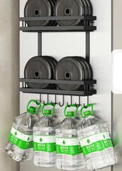 KEITTIÖN HOLDER 2-tier CUPBOARD ORGANIZER hinta ja tiedot | Hyllyt | hobbyhall.fi