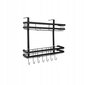 KEITTIÖN HOLDER 2-tier CUPBOARD ORGANIZER hinta ja tiedot | Hyllyt | hobbyhall.fi