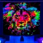 Seinä koristelu UV FLUORESCENT GOBELIN ODBLASK 150x150cm Lew2 hinta ja tiedot | Taulut | hobbyhall.fi