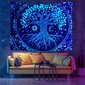 Seinä koristelu UV FLUORESCENT GOBELIN ODBLASK 150x150cm Lew2 hinta ja tiedot | Taulut | hobbyhall.fi