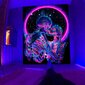 Seinä koristelu UV FLUORESCENT GOBELIN ODBLASK 150x150cm Lew2 hinta ja tiedot | Taulut | hobbyhall.fi