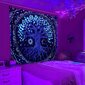 Seinä koristelu UV FLUORESCENT IMAGE GOBELIN ODBLASK 150cm XXL Tiger hinta ja tiedot | Taulut | hobbyhall.fi