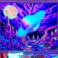 Seinä koristelu UV FLUORESCENT GOBELIN ODBLASK 150cm XL Planet UV FLUORESCENT GOBELIN ODBLASK 150cm XL Planet hinta ja tiedot | Taulut | hobbyhall.fi