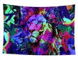 Seinä koristelu UV FLUORESCENT GOBELIN ODBLASK 150x150cm XL Lion hinta ja tiedot | Taulut | hobbyhall.fi