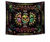 UV SEINÄKORISTE UV FLUORESCENT GOBELIN ODBLASK 150x150cm Aurinko hinta ja tiedot | Taulut | hobbyhall.fi