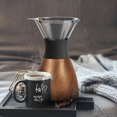 Asobu Deluxe eristetty puupintainen Pourover-kahvinkeitin hinta ja tiedot | Kahvipannut ja teekannut | hobbyhall.fi