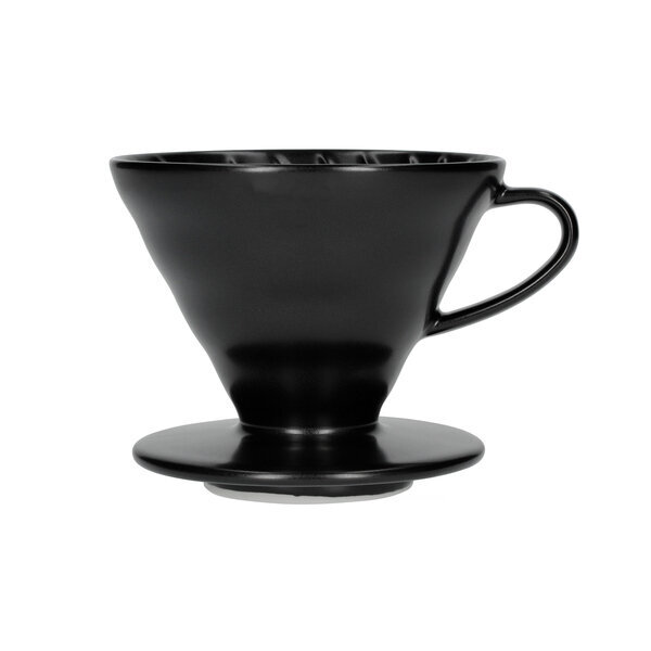 Musta matta Hario V60-02 Keraaminen kahvinkeitin Hario V60-02 Ceramic Coffee Dripper hinta ja tiedot | Keittiövälineet | hobbyhall.fi