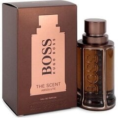 Eau de parfum Hugo Boss Boss The Scent Absolute EDP miehille 50 ml hinta ja tiedot | Miesten hajuvedet | hobbyhall.fi