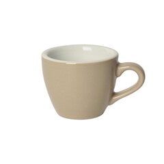 Loveramics Taupe Egg Espressokuppi- ja lautassarja - 80ml kapasiteetti hinta ja tiedot | Lasit, mukit ja kannut | hobbyhall.fi