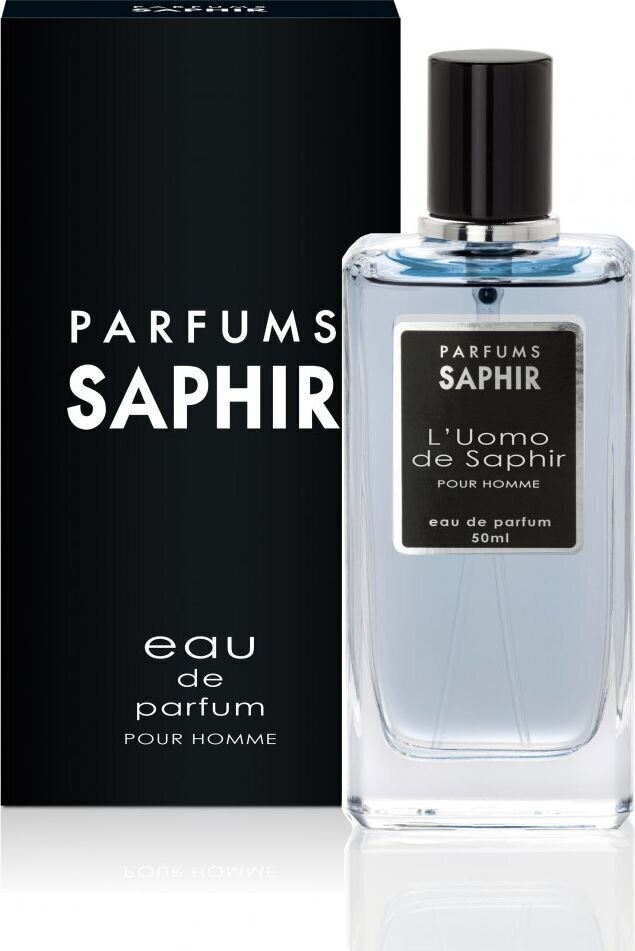 Saphir L'Uomo De Saphir Pour Homme EDP mihelle 50 ml hinta ja tiedot | Miesten hajuvedet | hobbyhall.fi