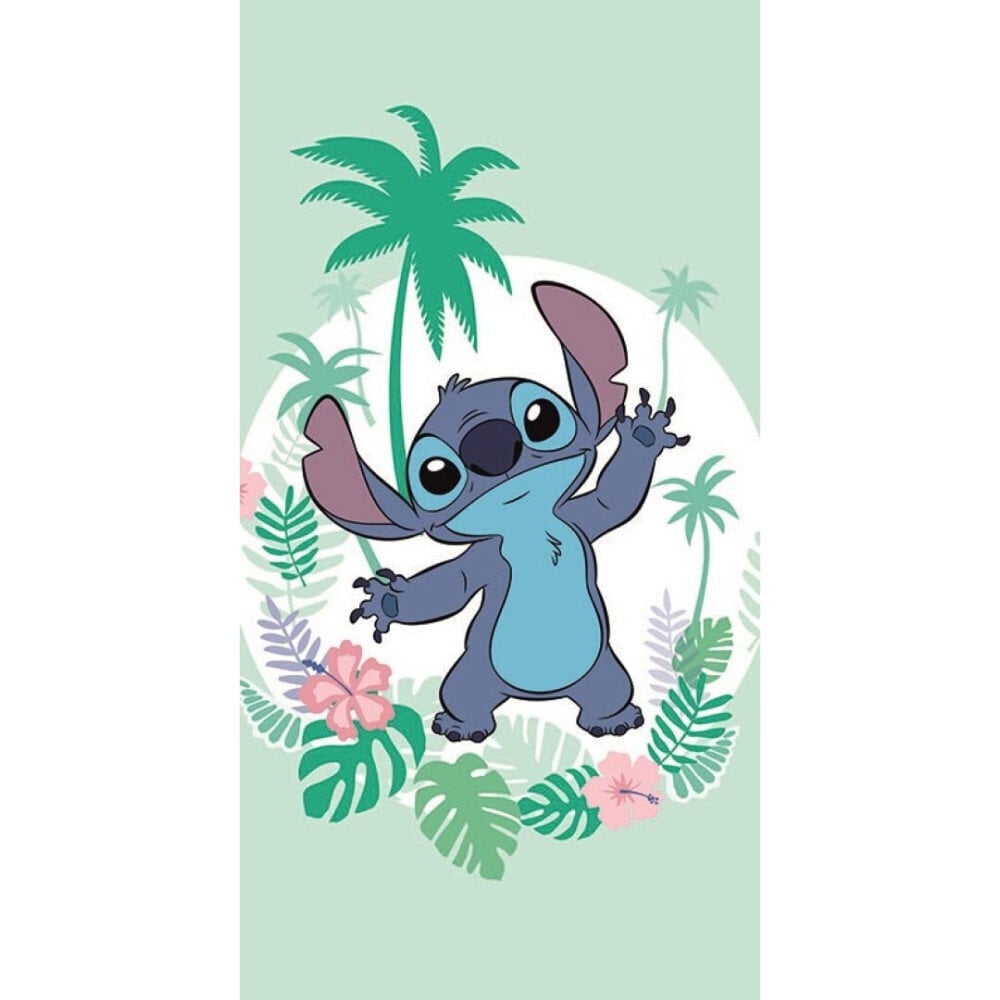 Disney Lilo & Stitch Tropical rantapyyhe hinta ja tiedot | Pyyhkeet | hobbyhall.fi