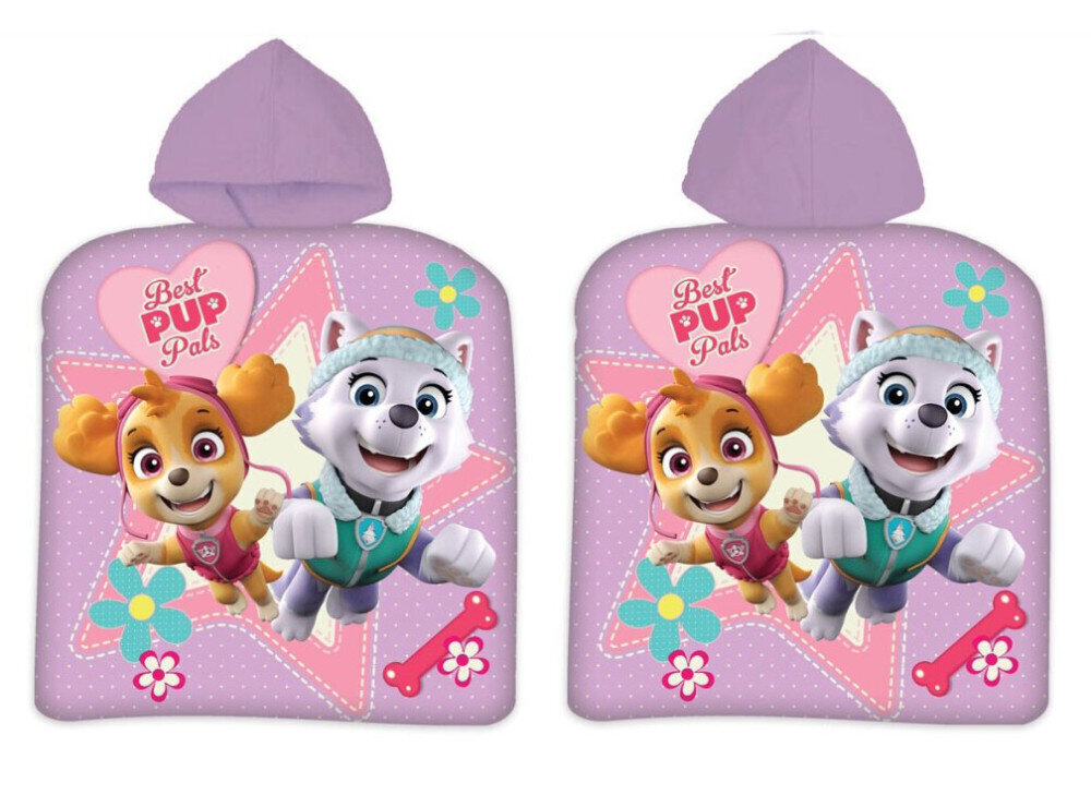 PAW Patrol Ponchopyyhe violetti hinta ja tiedot | Pyyhkeet | hobbyhall.fi