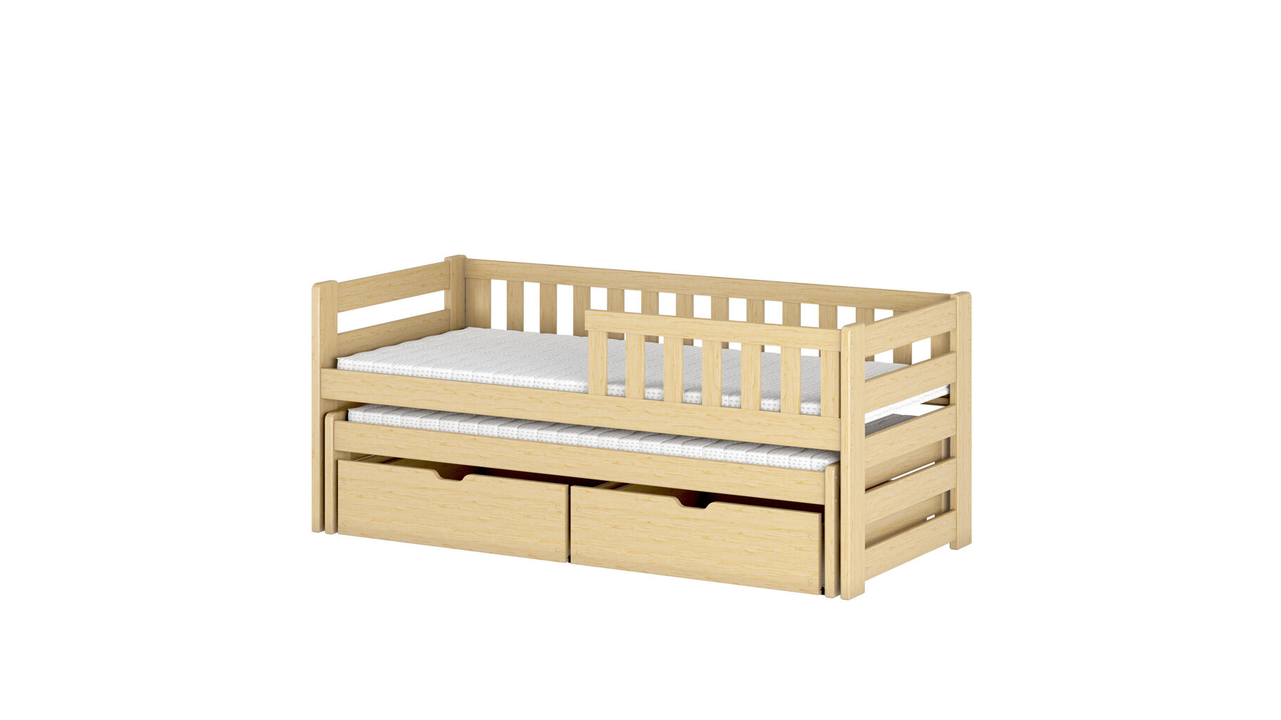 Lastensänky Bolko FURNLUX CLASSIC, 98x188x78 cm, beige hinta ja tiedot | Lastensängyt | hobbyhall.fi