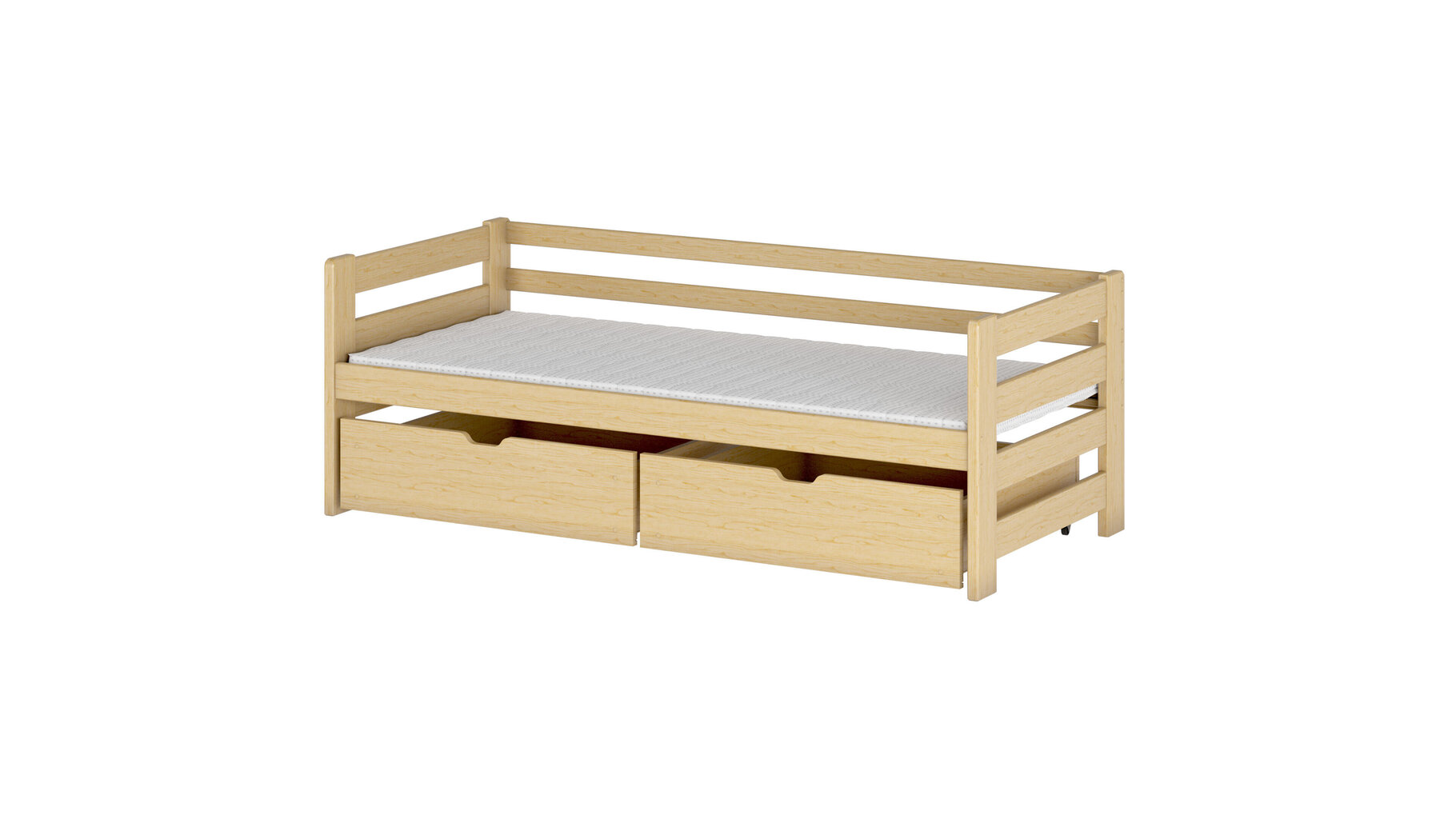 Lastensänky Ergo FURNLUX CLASSIC, 98x188x66 cm, beige hinta ja tiedot | Lastensängyt | hobbyhall.fi