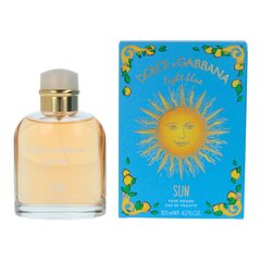 Dolce & Gabbana Light Blue Sun Pour Homme EDT miehelle 125 ml hinta ja tiedot | Miesten hajuvedet | hobbyhall.fi