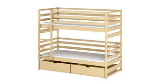 Kerrossänky Loft FURNLUX CLASSIC, 98x188x161 cm, beige hinta ja tiedot | Sängyt | hobbyhall.fi