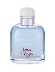 Dolce & Gabbana Light Blue Love Is Love EDT miehelle 125 ml hinta ja tiedot | Dolce&Gabbana Hajuvedet ja kosmetiikka | hobbyhall.fi
