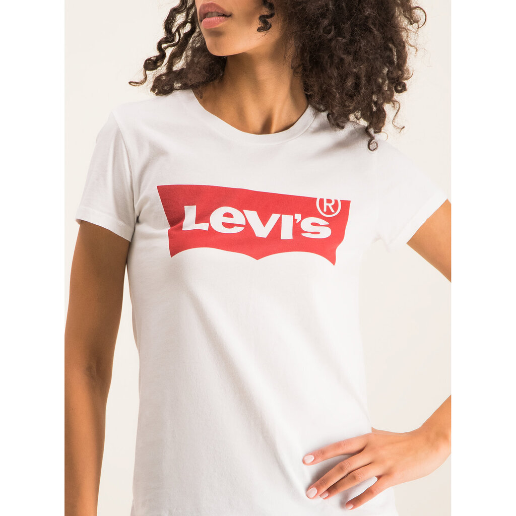 Levis The Perfect Tee naisten paita, valkoinen hinta ja tiedot | Naisten T-paidat | hobbyhall.fi