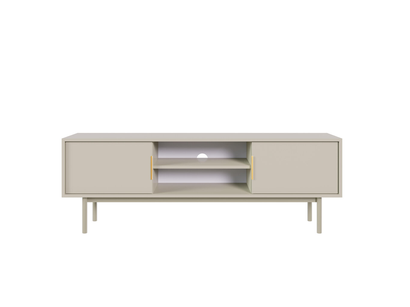 Tv-taso Viva FURNLUX CLASSIC, 154x39x54 cm, beige hinta ja tiedot | TV-tasot | hobbyhall.fi