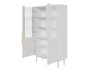 Vitriini Viva FURNLUX CLASSIC, 104x39x179 cm, valkoinen hinta ja tiedot | Vitriinit | hobbyhall.fi