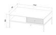 Sohvapöytä Maggiore FURNLUX CLASSIC, 104x68x40 cm, beige hinta ja tiedot | Sohvapöydät | hobbyhall.fi