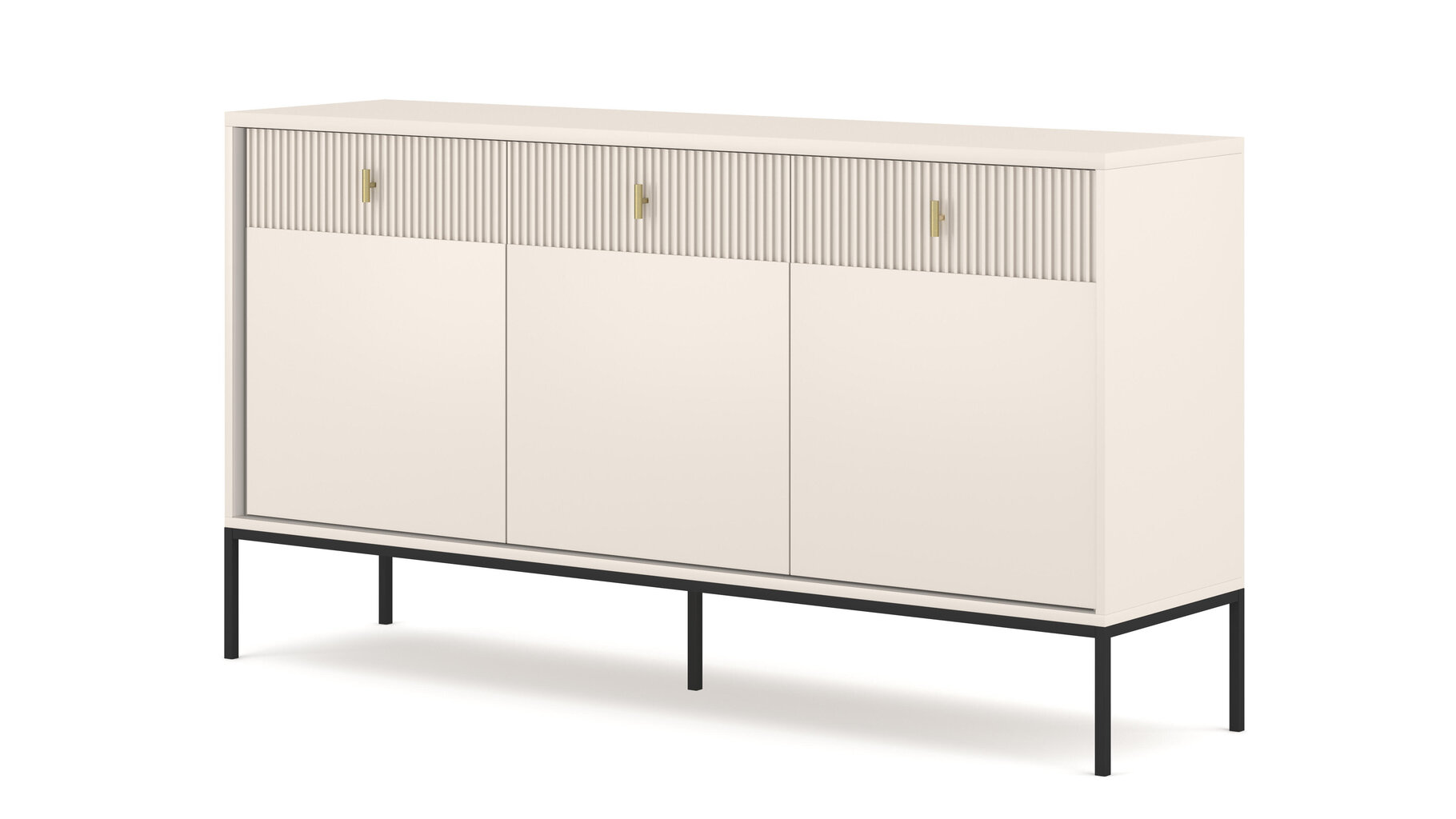 Senkki Maggiore FURNLUX CLASSIC, 154x39x83 cm, beige hinta ja tiedot | Olohuoneen kaapit ja lipastot | hobbyhall.fi