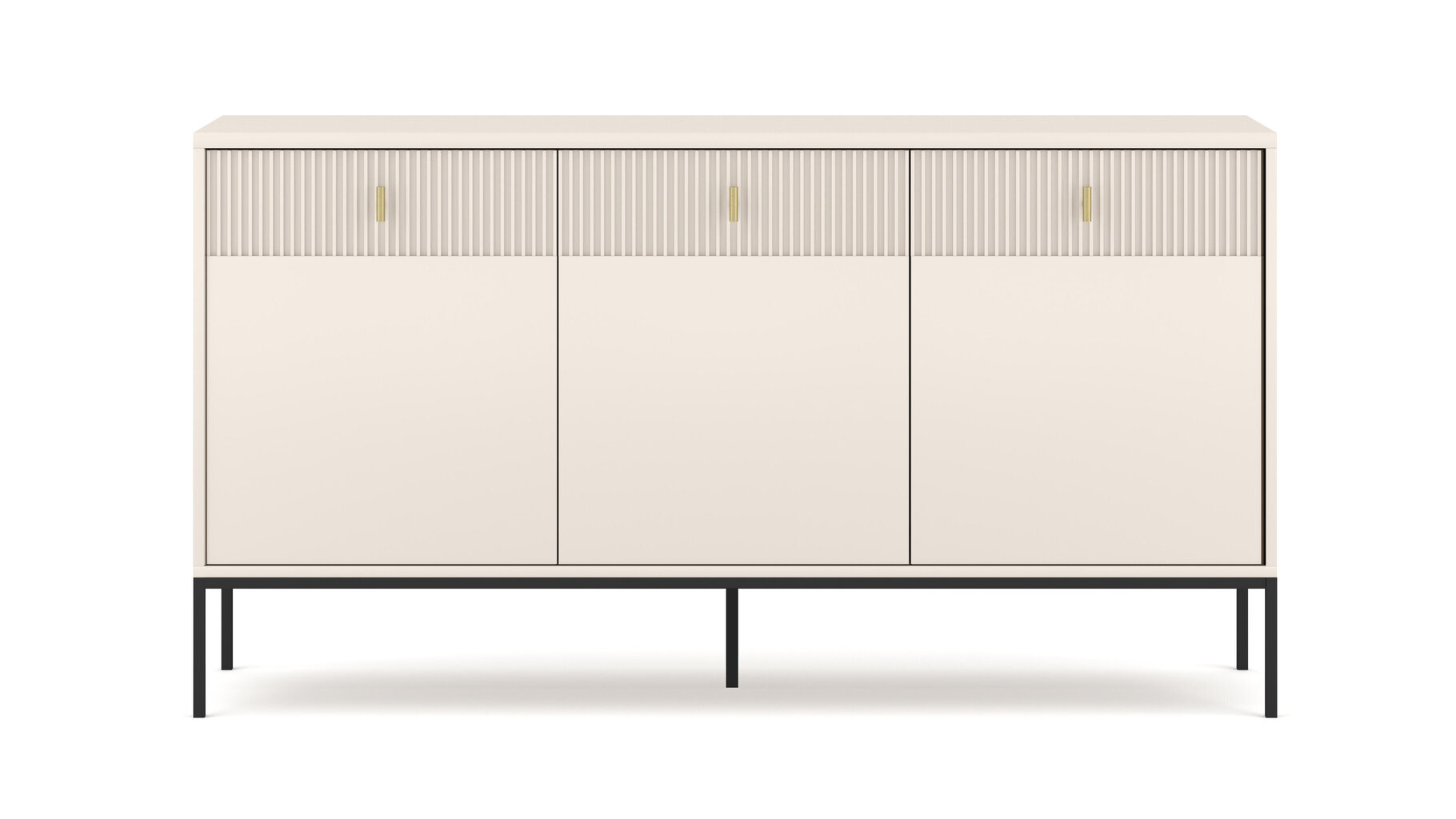 Senkki Maggiore FURNLUX CLASSIC, 154x39x83 cm, beige hinta ja tiedot | Olohuoneen kaapit ja lipastot | hobbyhall.fi