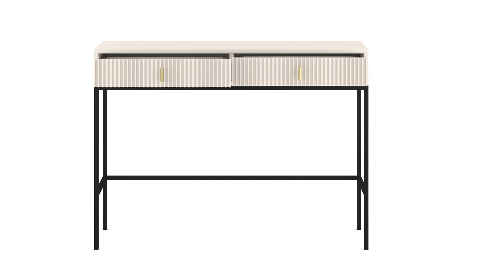 Konsolipöytä Maggiore FURNLUX CLASSIC, 104x50x77 cm, beige hinta ja tiedot | Sivupöydät | hobbyhall.fi