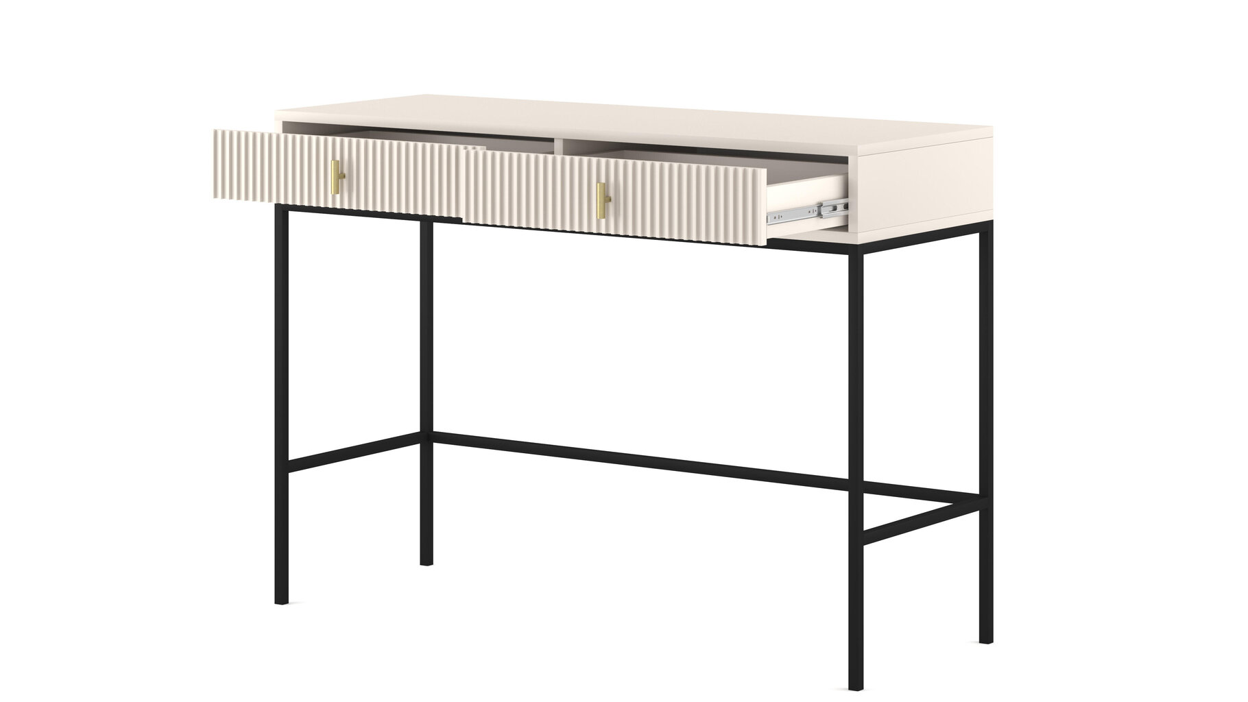 Konsolipöytä Maggiore FURNLUX CLASSIC, 104x50x77 cm, beige hinta ja tiedot | Sivupöydät | hobbyhall.fi