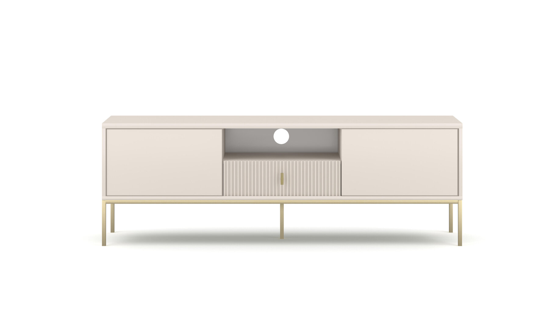 Tv-taso Maggiore FURNLUX CLASSIC, 154x39x53 cm, beige hinta ja tiedot | TV-tasot | hobbyhall.fi