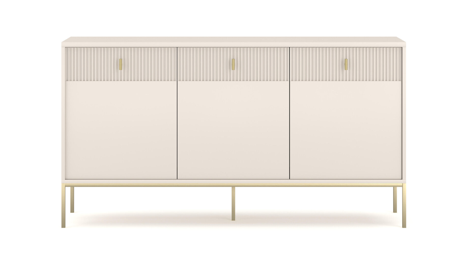 Senkki Maggiore FURNLUX CLASSIC, 154x39x83 cm, beige hinta ja tiedot | Olohuoneen kaapit ja lipastot | hobbyhall.fi