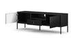 Tv-taso Maggiore FURNLUX CLASSIC, 154x39x53 cm, musta hinta ja tiedot | TV-tasot | hobbyhall.fi