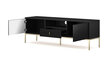 Tv-taso Maggiore FURNLUX CLASSIC, 154x39x53 cm, musta hinta ja tiedot | TV-tasot | hobbyhall.fi