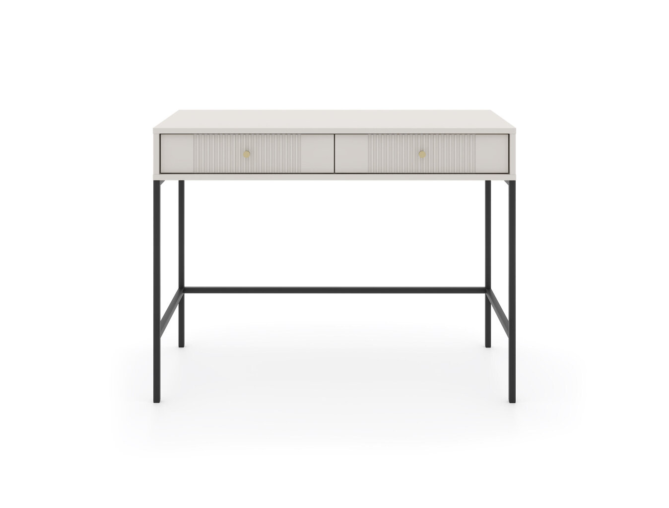 Konsolipöytä Iseo FURNLUX CLASSIC, 104x50x79 cm, beige hinta ja tiedot | Sivupöydät | hobbyhall.fi