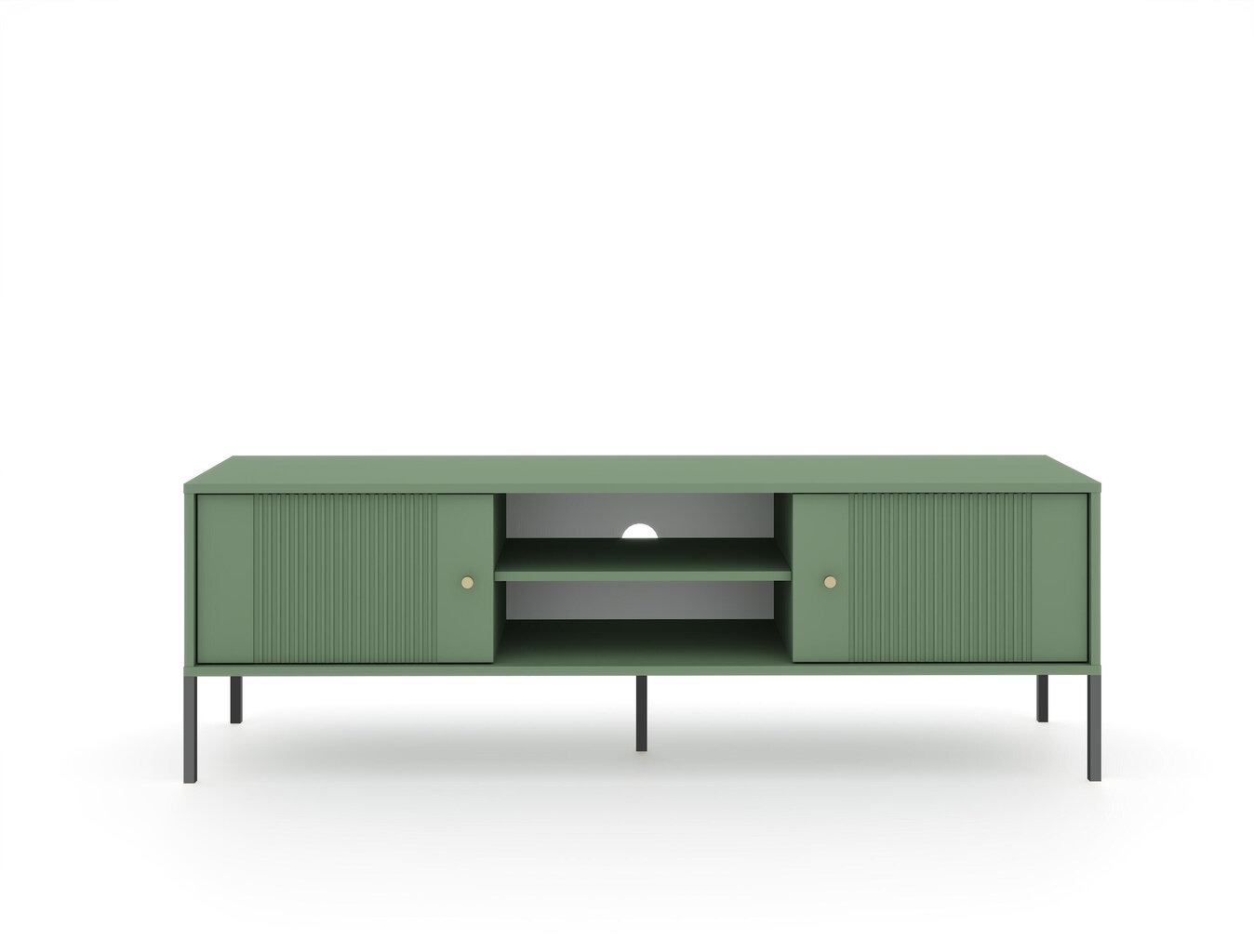 Tv-taso Iseo FURNLUX CLASSIC, 154x50x50 cm, vihreä hinta ja tiedot | TV-tasot | hobbyhall.fi