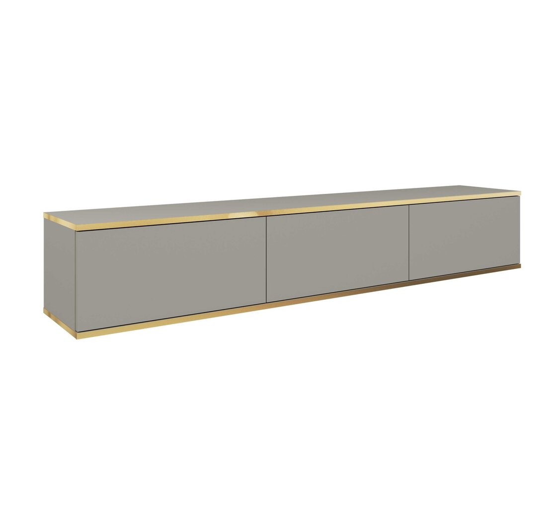 Tv-taso Oro FURNLUX CLASSIC, 175x32x30 cm, harmaa hinta ja tiedot | TV-tasot | hobbyhall.fi