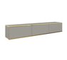 Tv-taso Oro FURNLUX CLASSIC, 175x32x30 cm, harmaa hinta ja tiedot | TV-tasot | hobbyhall.fi