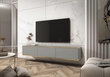 Tv-taso Oro FURNLUX CLASSIC, 175x32x30 cm, harmaa hinta ja tiedot | TV-tasot | hobbyhall.fi