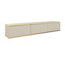 Tv-taso Oro Mdf FURNLUX CLASSIC, 175x32x30 cm, beige hinta ja tiedot | TV-tasot | hobbyhall.fi