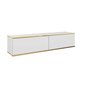 Tv-taso Oro FURNLUX CLASSIC, 135x32x30 cm, valkoinen hinta ja tiedot | TV-tasot | hobbyhall.fi