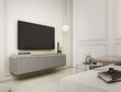 Tv-taso Oro FURNLUX CLASSIC, 135x32x30 cm, harmaa hinta ja tiedot | TV-tasot | hobbyhall.fi