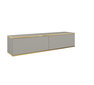 Tv-taso Oro FURNLUX CLASSIC, 135x32x30 cm, harmaa hinta ja tiedot | TV-tasot | hobbyhall.fi