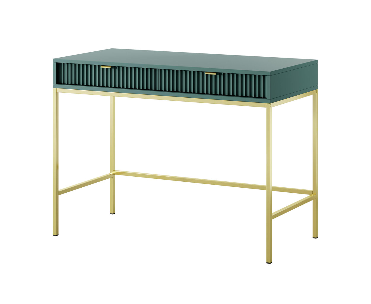 Konsolipöytä Avon FURNLUX CLASSIC, 104x50x77 cm, vihreä hinta ja tiedot | Sivupöydät | hobbyhall.fi