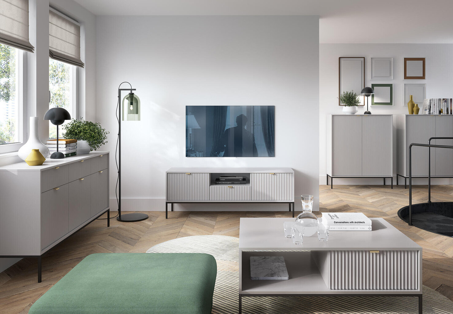 Sohvapöytä Avon FURNLUX CLASSIC, 104x68x48 cm, harmaa hinta ja tiedot | Sohvapöydät | hobbyhall.fi