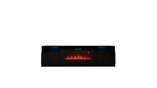 Tv-taso York FURNLUX CLASSIC, 200x35x57 cm, musta hinta ja tiedot | TV-tasot | hobbyhall.fi