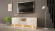 Tv-taso Vision FURNLUX CLASSIC, 140x40x50 cm, valkoinen hinta ja tiedot | TV-tasot | hobbyhall.fi