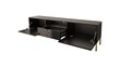 Tv-taso Gala FURNLUX CLASSIC, 190x37x52 cm, musta hinta ja tiedot | TV-tasot | hobbyhall.fi