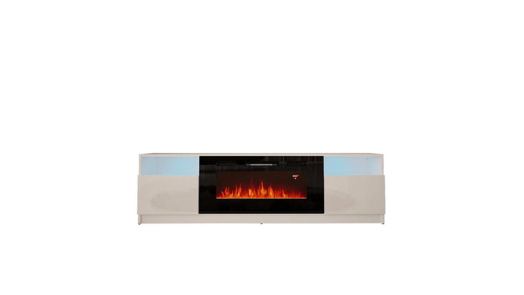 Tv-taso York FURNLUX CLASSIC, 200x35x57 cm, valkoinen hinta ja tiedot | TV-tasot | hobbyhall.fi