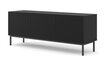 Tv-taso Ravenna B FURNLUX CLASSIC, 150x42x58 cm, musta hinta ja tiedot | TV-tasot | hobbyhall.fi