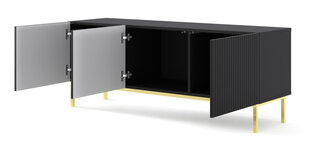 Tv-taso Ravenna B FURNLUX CLASSIC, 150x42x58 cm, musta hinta ja tiedot | TV-tasot | hobbyhall.fi